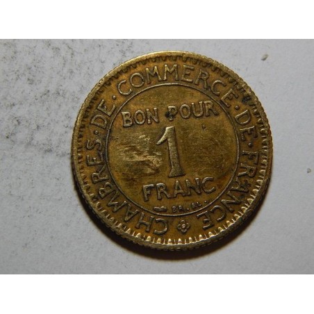 Francie 1 Franc 1921 XF č30394