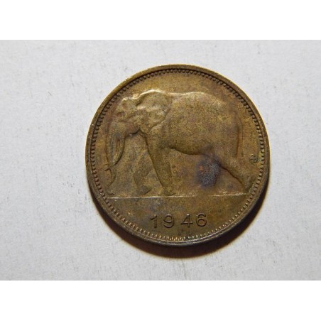 Belgické Kongo 1 Franc 1946 XF č21342