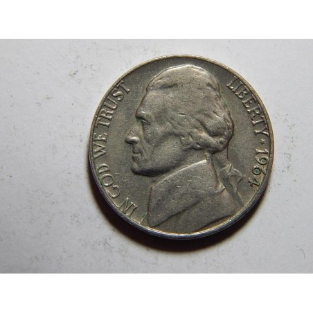 USA 5 Cents 1964 XF č21084