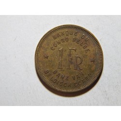 Belgické Kongo 1 Franc 1946 XF č21342