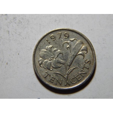 Bermudy 10 Cents 1979 RR XF č29975
