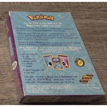 Pokémon Psych out psychic Theme Deck Sealed šČŠU01