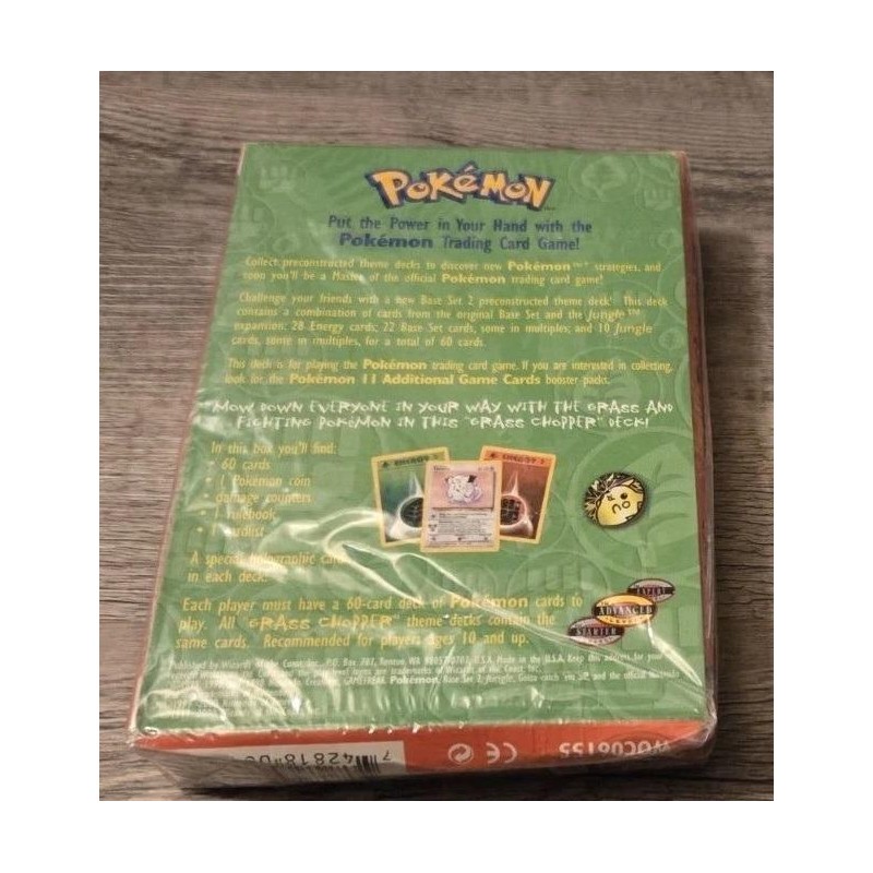 Pokémon Grass Choper Jungle Theme Deck Sealed šČŠU01