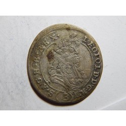 Leopold I. 3 Kreuzer 1689 KB XF č05350