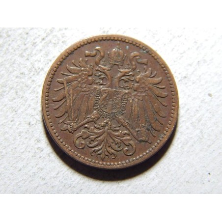 František Josef I. 2 Heller 1913 XF č37464