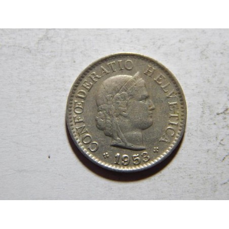 Švýcarsko 5 Rappen 1953 XF č25100