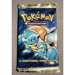 POKÉMON BASE SET BOOSTER ENGLISCH (SEALED) Balstoise 2 dírky čŠU01