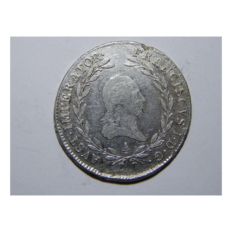 František I. 20 Kreuzer 1810A F-VF č05005iv František I. 20 Kreuzer 1810A F-VF č05005iv