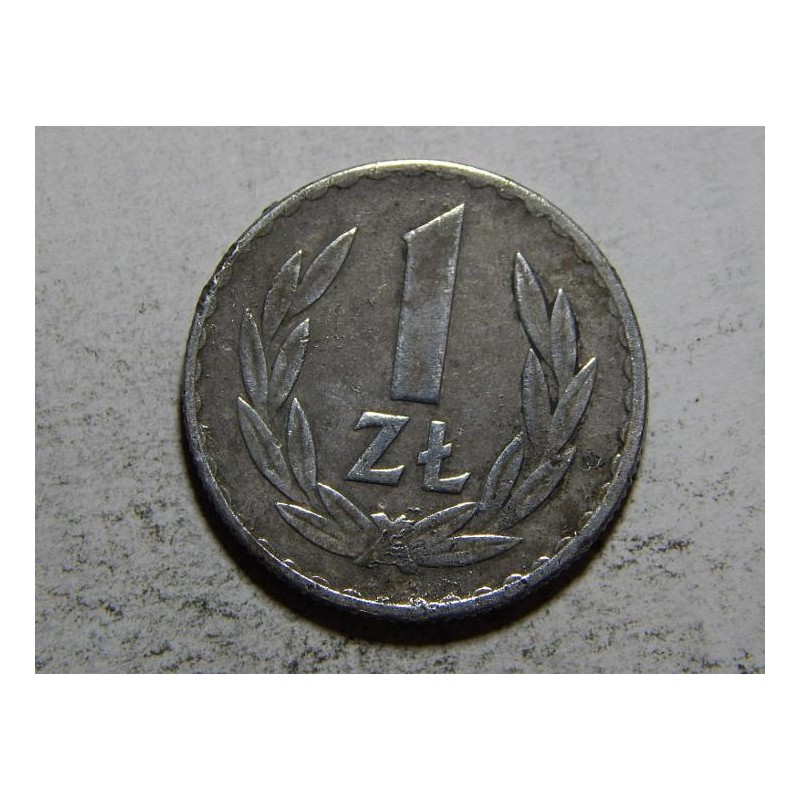 Polsko 1 Zloty 1949 F č20007 Polsko 1 Zloty 1949 F č20007