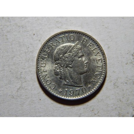 Švýcarsko 5 Rappen 1970 XF č25090