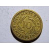 Německo Výmarsko 10 Rentenpfennig 1924A XF č30134