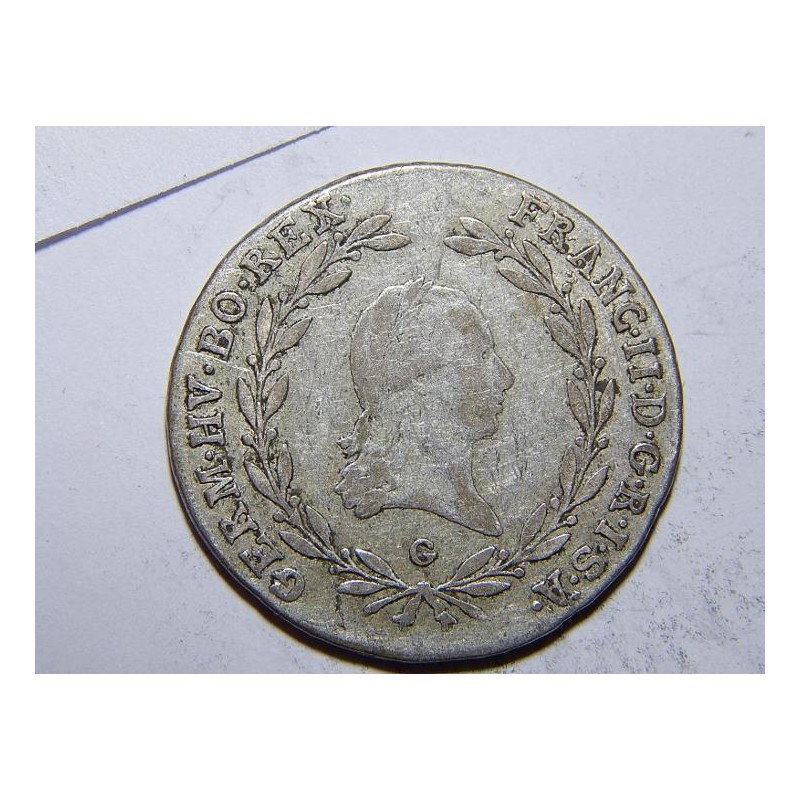 František II. 20 Kreuzer 1804G XF č05021iv František II. 20 Kreuzer 1804G XF č05021iv