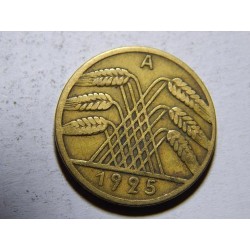 Německo Výmarsko 10 Reichspfennig 1925A XF č30204