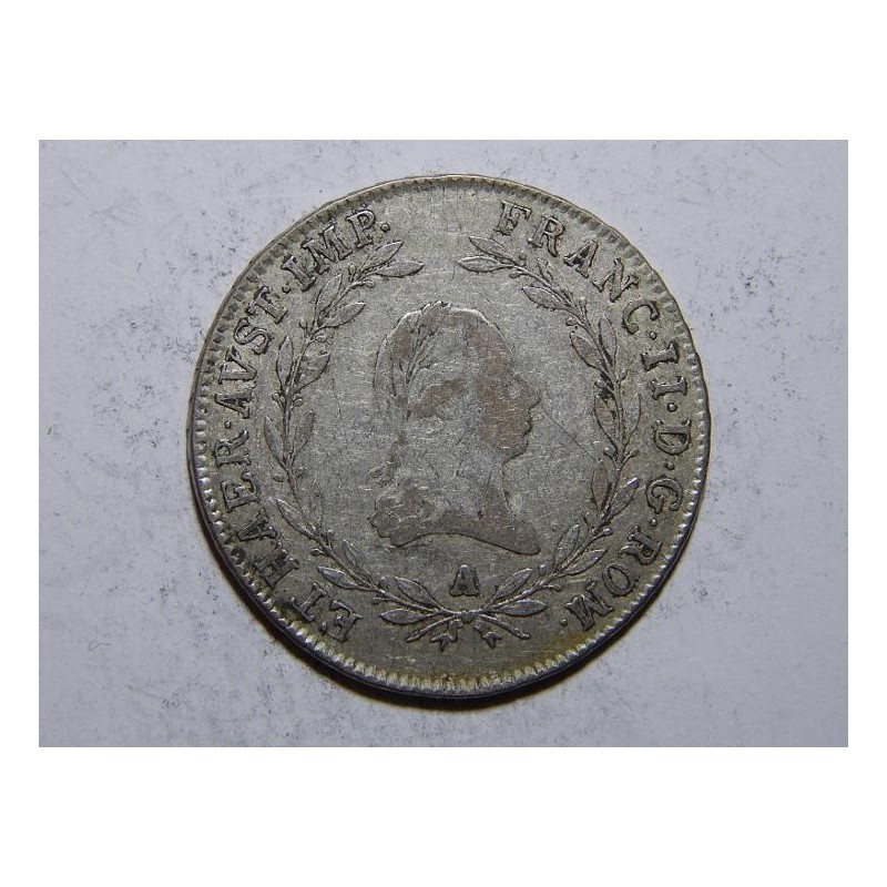František II. 20 Kreuzer 1806A VF-XF č05063iv František II. 20 Kreuzer 1806A VF-XF č05063iv