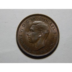Anglie 1 Farthing 1942 XF č05905