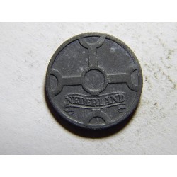 Nizozemí 1 Cent 1942 Zn XF č10038