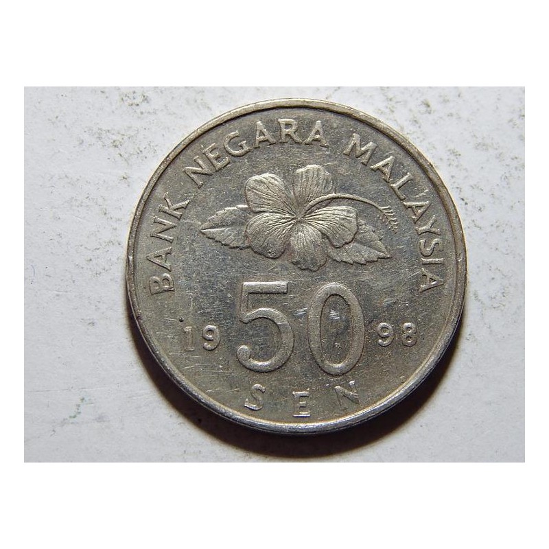 Malajsie 50 Sen 1998 XF č20870 Malajsie 50 Sen 1998 XF č20870