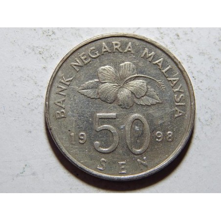 Malajsie 50 Sen 1998 XF č20870