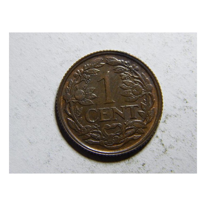 Nizozemí 1 Cent 1939 UNC č10037 Nizozemí 1 Cent 1939 UNC č10037