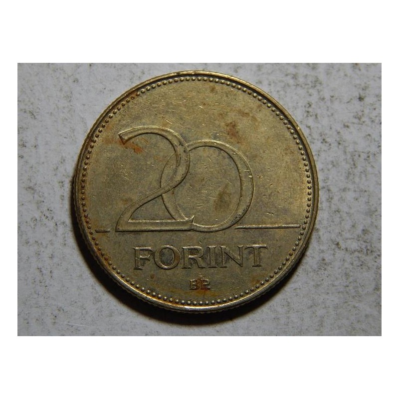 Maďarsko 20 Forint 2015 XF č20933 Maďarsko 20 Forint 2015 XF č20933