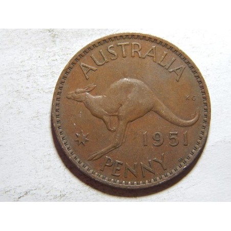 Austrálie 1 Penny 1951 (Londýn) XF č38044