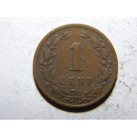Nizozemí 1 Cent 1878 VF č10052