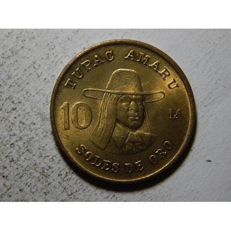 Peru 10 Soles 1980 XF-UNC č37681