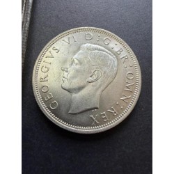 Anglie ½ Crown 1944 Ag UNC čč36075 