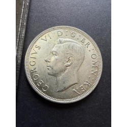 Anglie ½ Crown 1945 Ag UNC č36030 