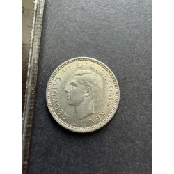 Anglie 6 Pence 1942 Ag UNC-BU č31538