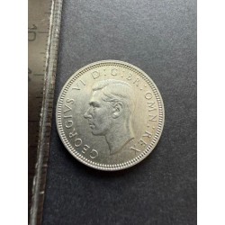 Skotsko 1 Shilling 1937 Ag UNC-BU č31530 