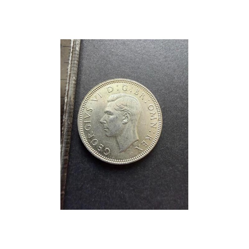 Skotsko 1 Shilling 1945 Ag UNC-BU č31548 