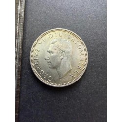 Skotsko 1 Shilling 1946 Ag UNC-BU č31534 