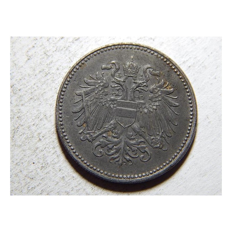 František Josef I. 20 Heller 1918 XF č37478 František Josef I. 20 Heller 1918 XF č37478