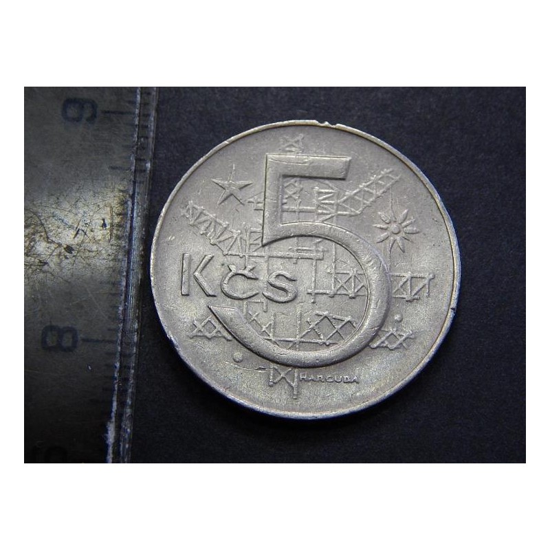 Československo 5 Korun 1982 XF č55380 