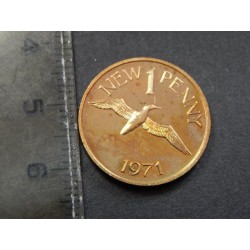 Guernsey 1 Penny 1971 PROOF RRRR č10975 