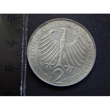 Německo BRD 2 Mark 1970 J Planck UNC č11105 
