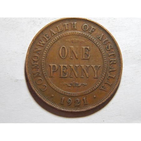 Austrálie 1 Penny 1921 XF č38006