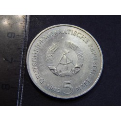 Německo DDR 5 Mark 1982 A Goethův zahradní dům BU č21637