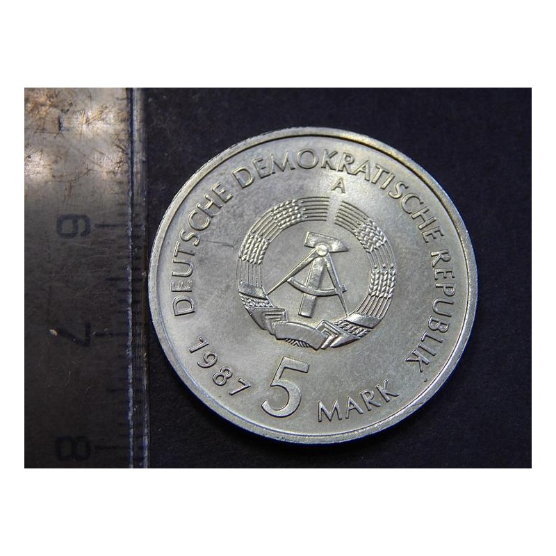Německo DDR 5 Mark 1987 A 750. výročí založení Berlína BU č21608