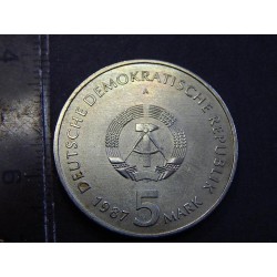 Německo DDR 5 Mark 1987 A 750. výročí založení Berlína BU č21653