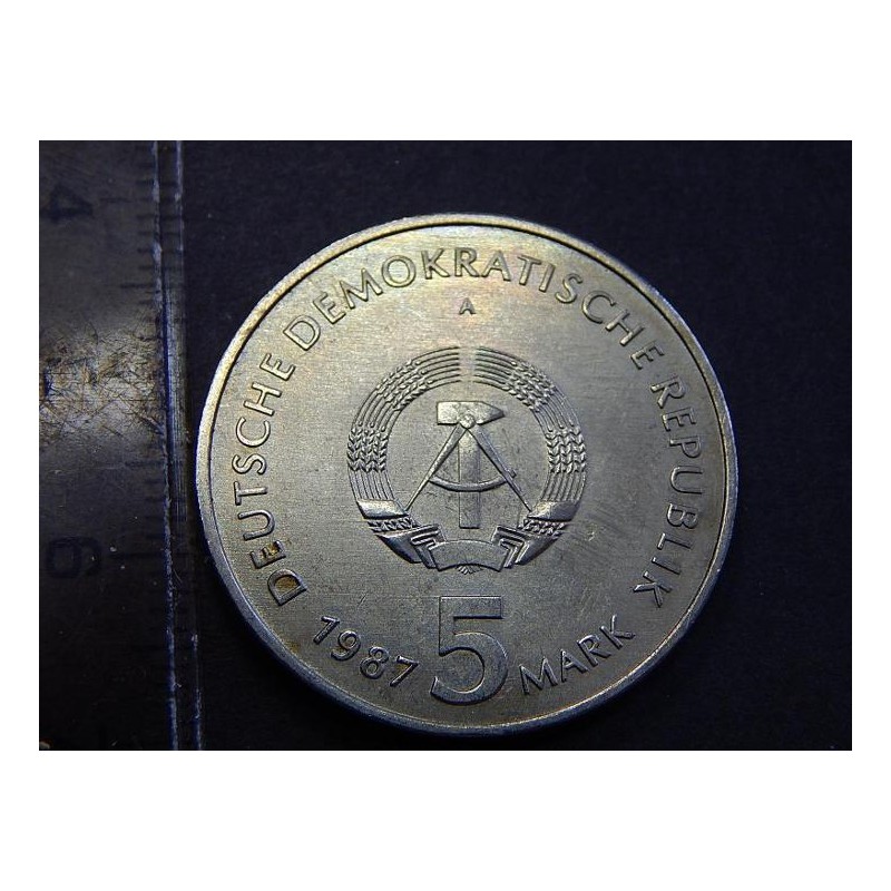 Německo DDR 5 Mark 1987 A 750. výročí založení Berlína BU č21653