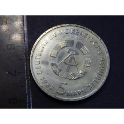 Německo DDR 5 Mark 1988 A 30 let přístavu Rostock BU č21640