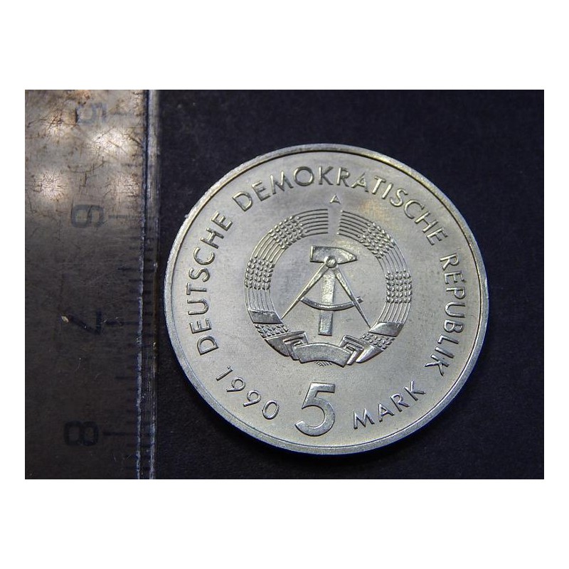 Německo DDR 5 Mark 1990 A 500. výročí poštovnictví BU č21607