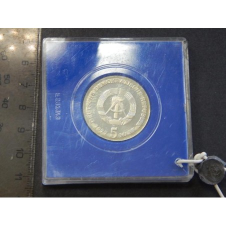 Německo DDR 5 Mark Friedrich Ludwig Jahn PROOF čŠU04