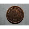 Německo Výmarsko 2 Rentenfennig 1924 A XF č05740