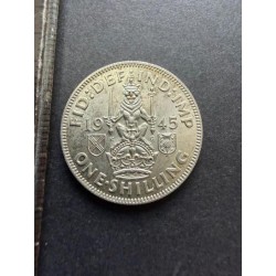 Skotsko 1 Shilling 1945 Ag UNC-BU č31551