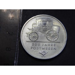 Německo DDR 5 Mark 1990 A 500. výročí poštovnictví BU č21607