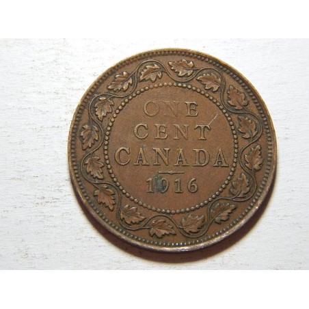 Kanada 1 Cent 1916 XF č35059