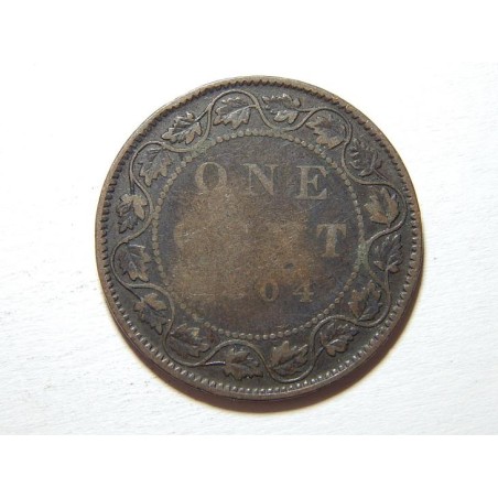 Kanada 1 Cent 1904 F-VF č35004